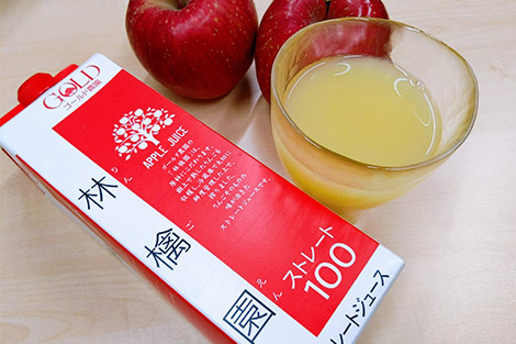 青森県産　りんごストレート100％ジュース　6本